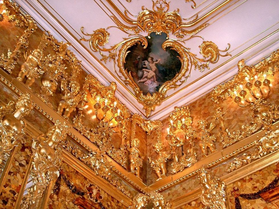 Image result for the amber room