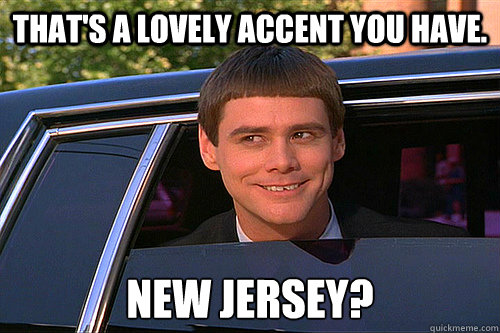 words to say with a jersey accent