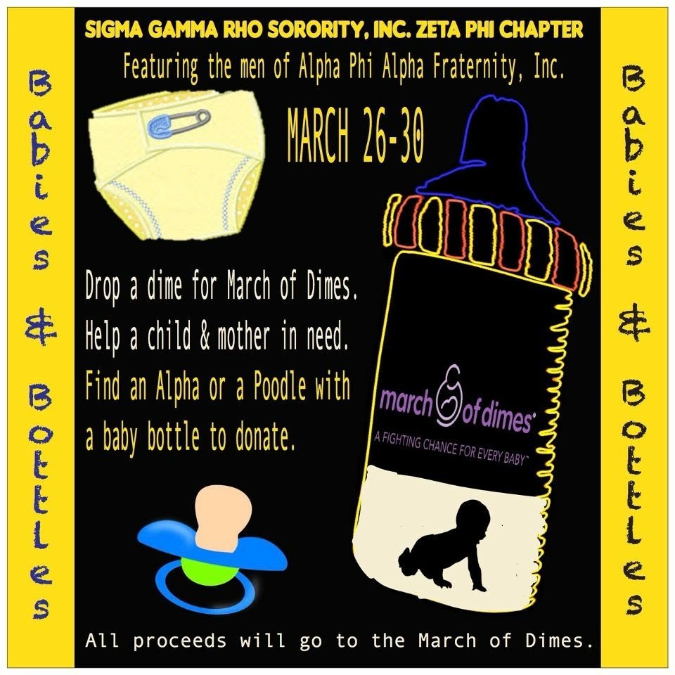 Drop a Dime for March of Dimes at Bradley University