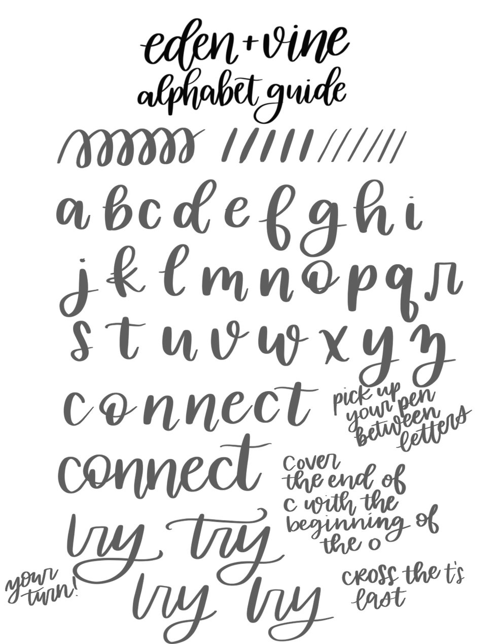 How To Do Hand Lettering