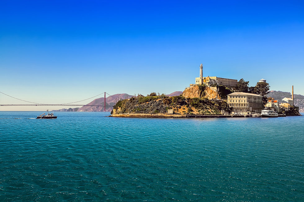 Alcatraz Island in San Francisco