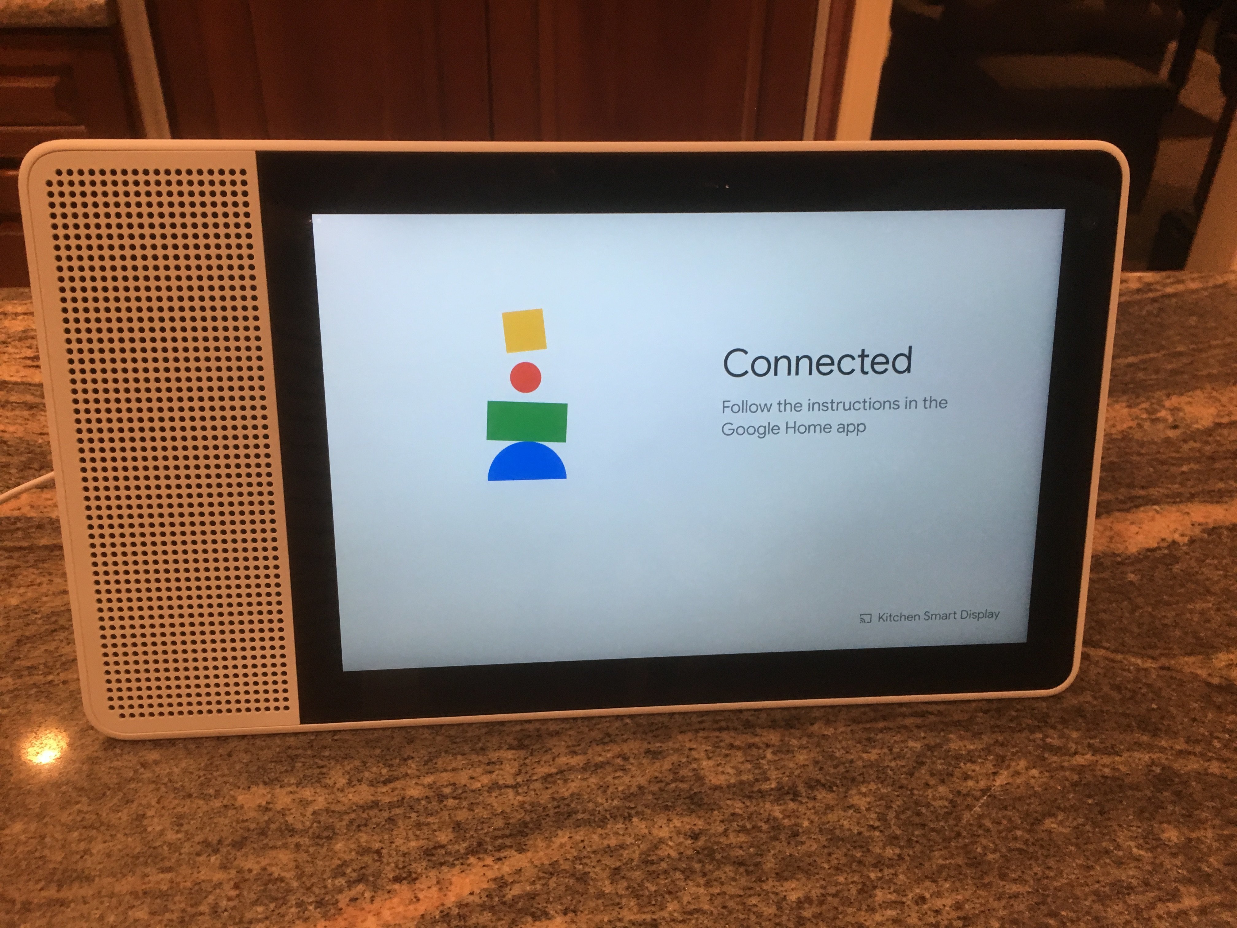 Lenovo display with google sales assistant