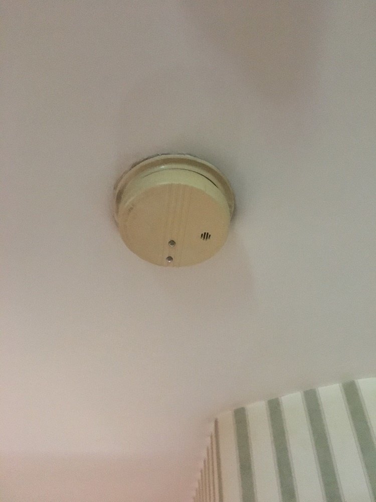 Removal of Old Smoke Detector