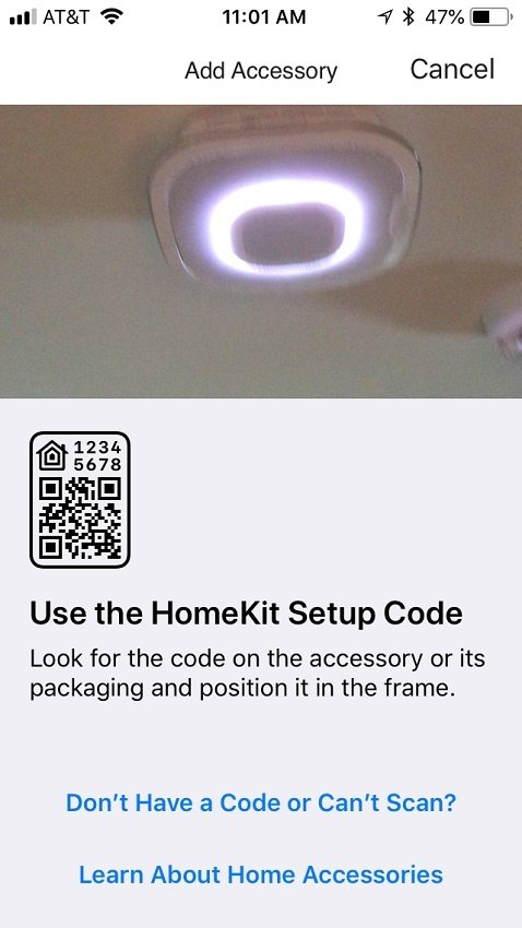 Onelink Safe and Sound works with Apple Homekit.