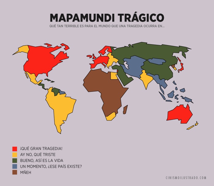 A Map Of Empathy And Apathy Some Countries We Care For More Than Others Big Think