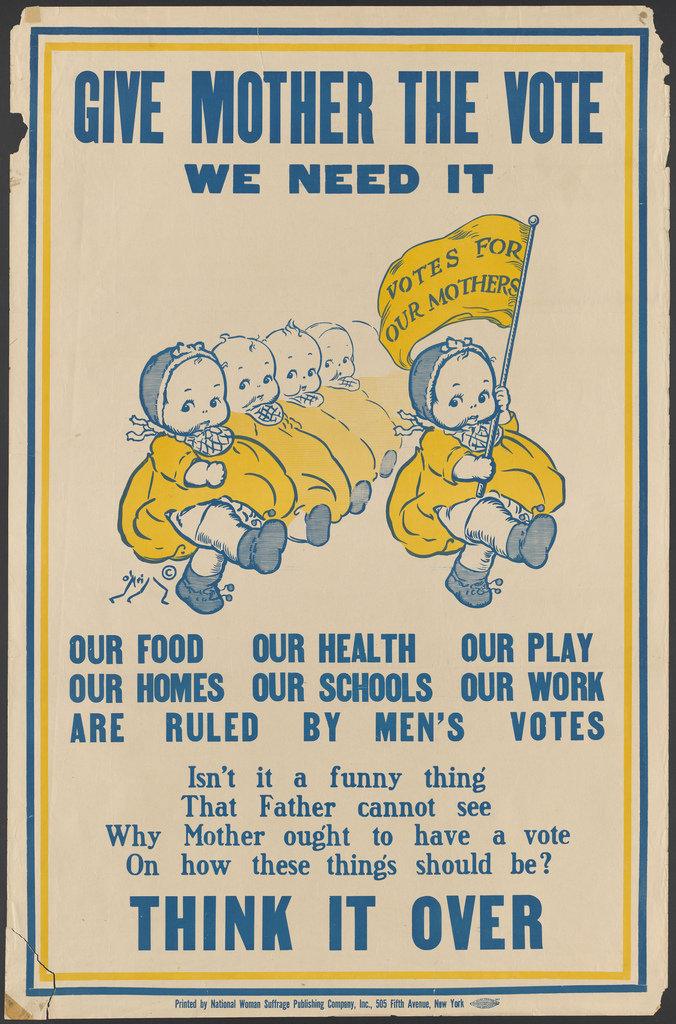 Moving, Powerful Posters from the Women's Suffrage Movement Big Think