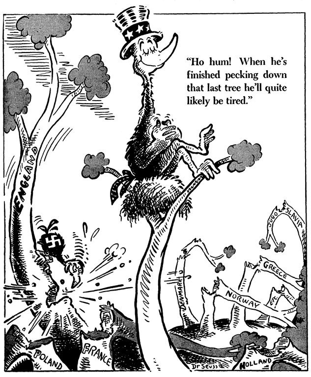 Dr Seuss Political Cartoons Japanese