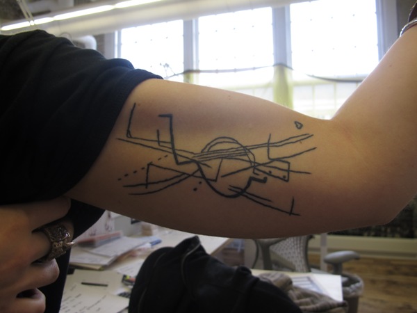 556 The World On Your Shoulders Map Tattoos Big Think