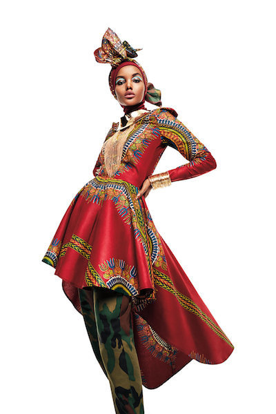 Naima Muhammad for House of Coqueta. 