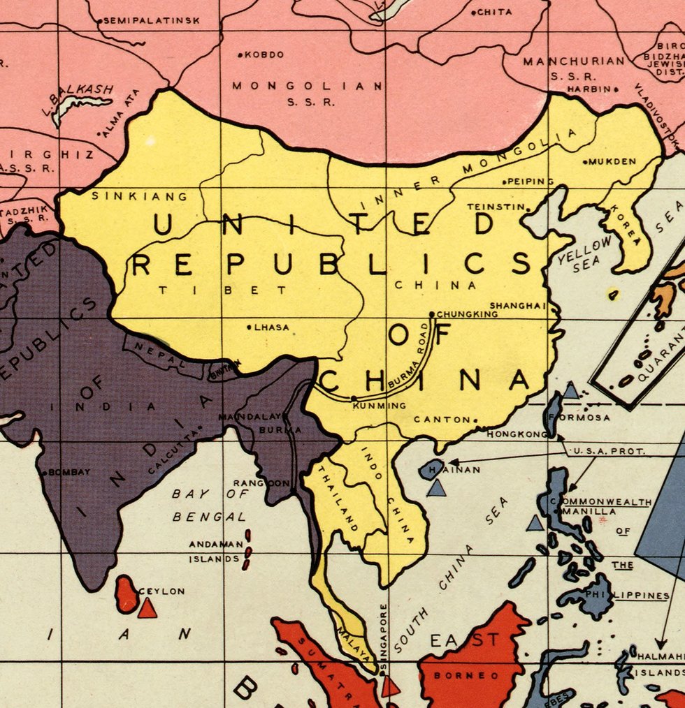 A 1942 Map Of The New World Order - Big Think