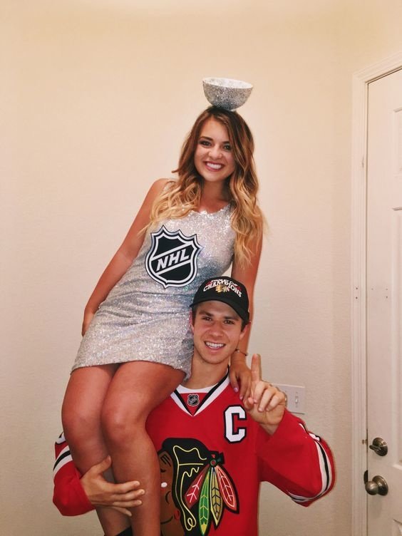 Stanley Cup and Hockey Player