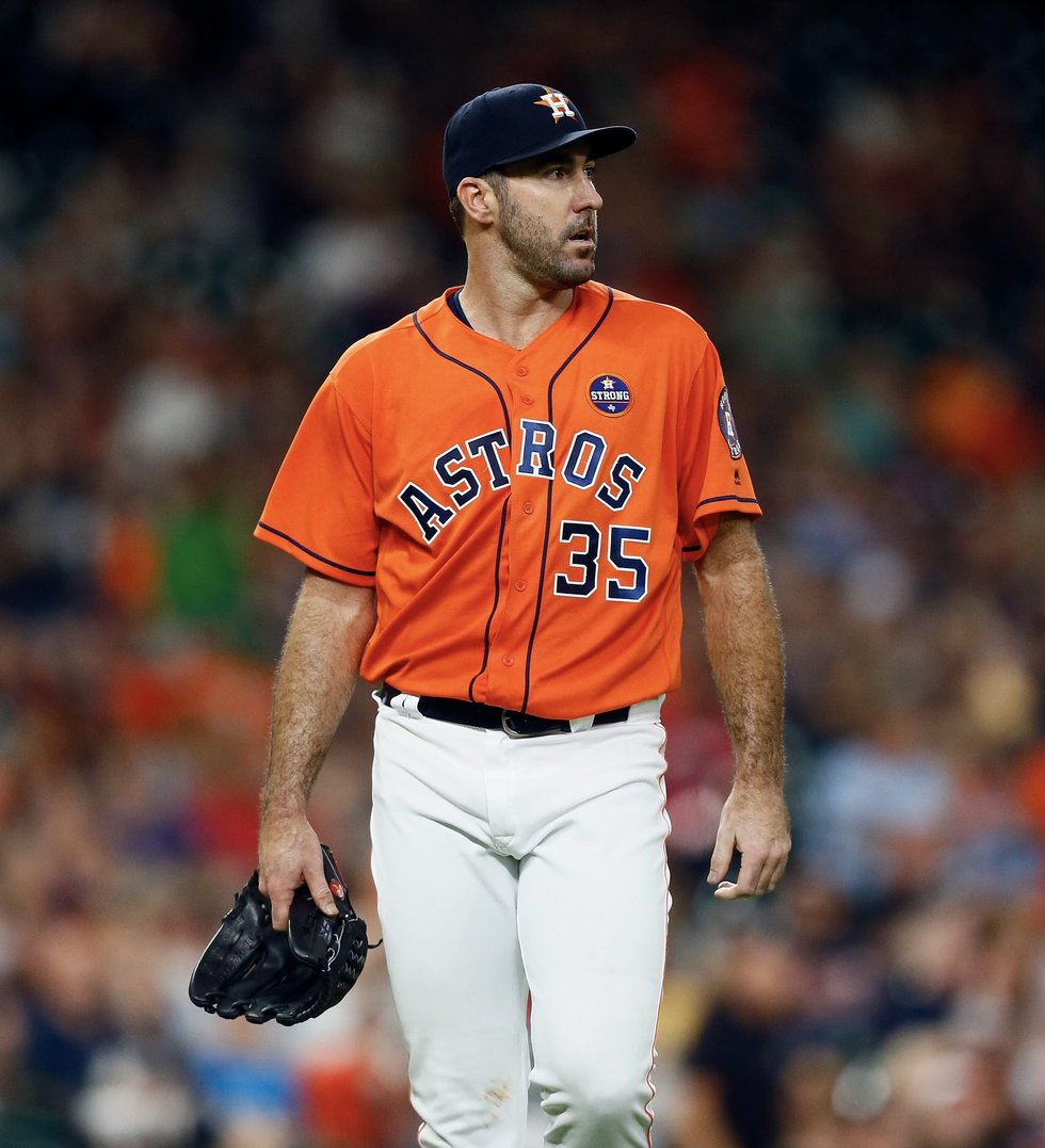 Astros pitcher Justin Verlander