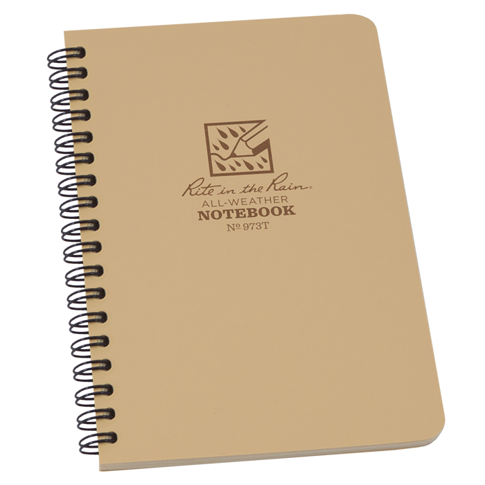 spiral notebook