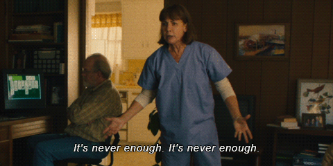 Never enough