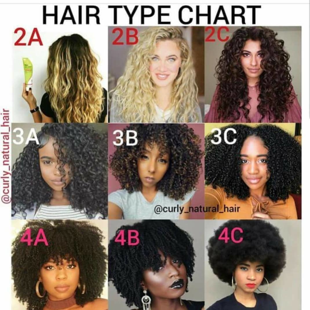 Hair Chart For Natural Hair
