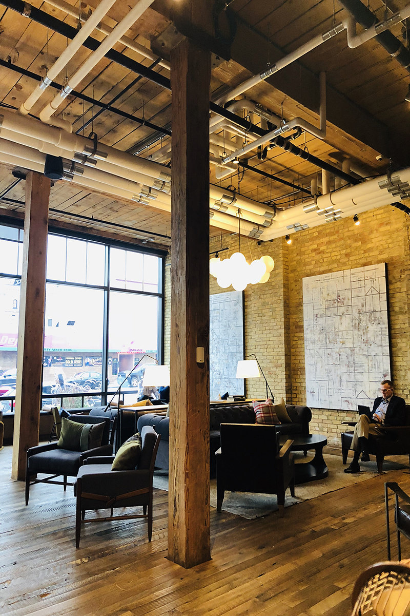 Hewing Hotel Lobby