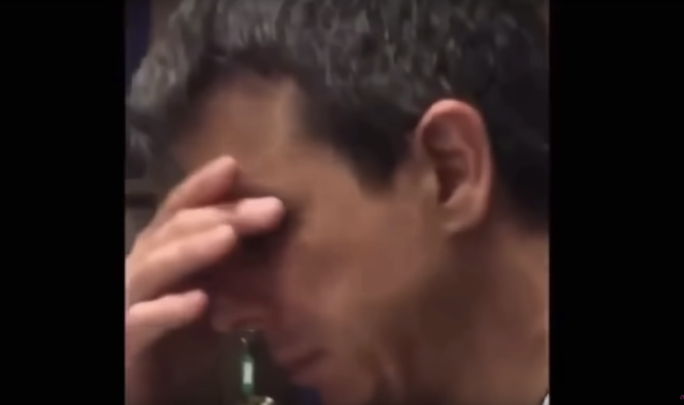 Dad Face Palming