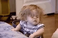 Tired kid
