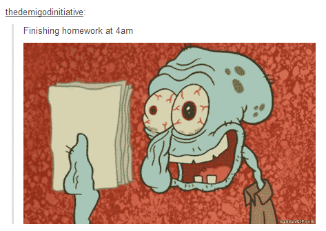 squidward dying