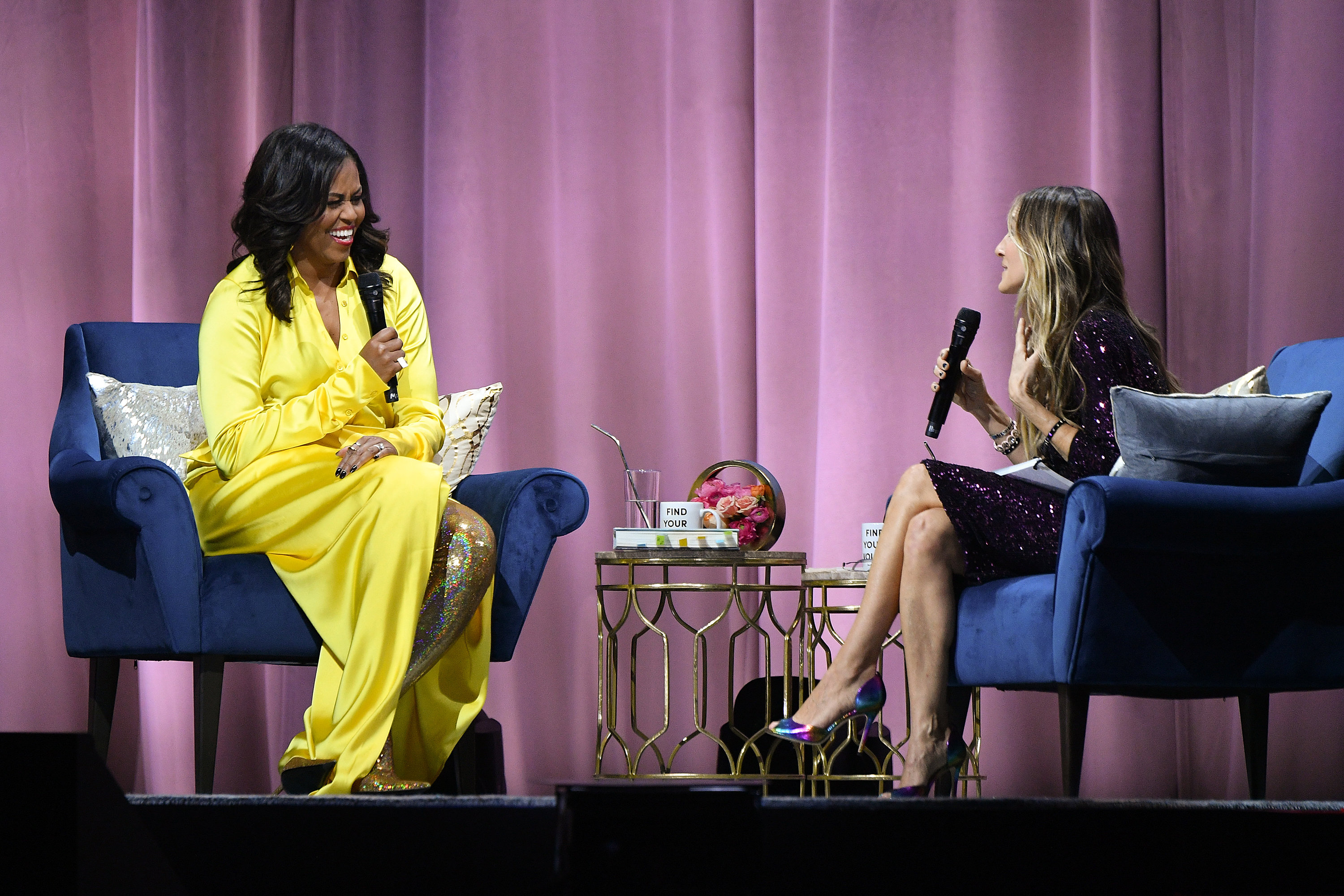 Michelle Obama Wears $4,000 Holographic 