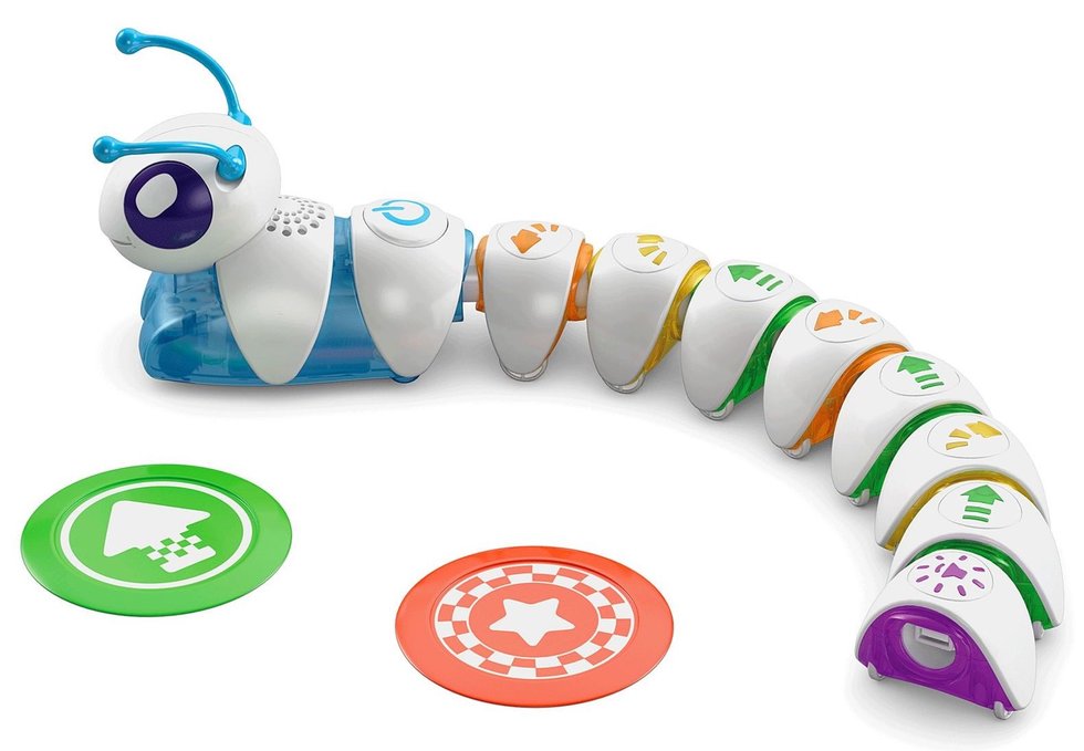 picture of a Fisher Price Code-a-pillar