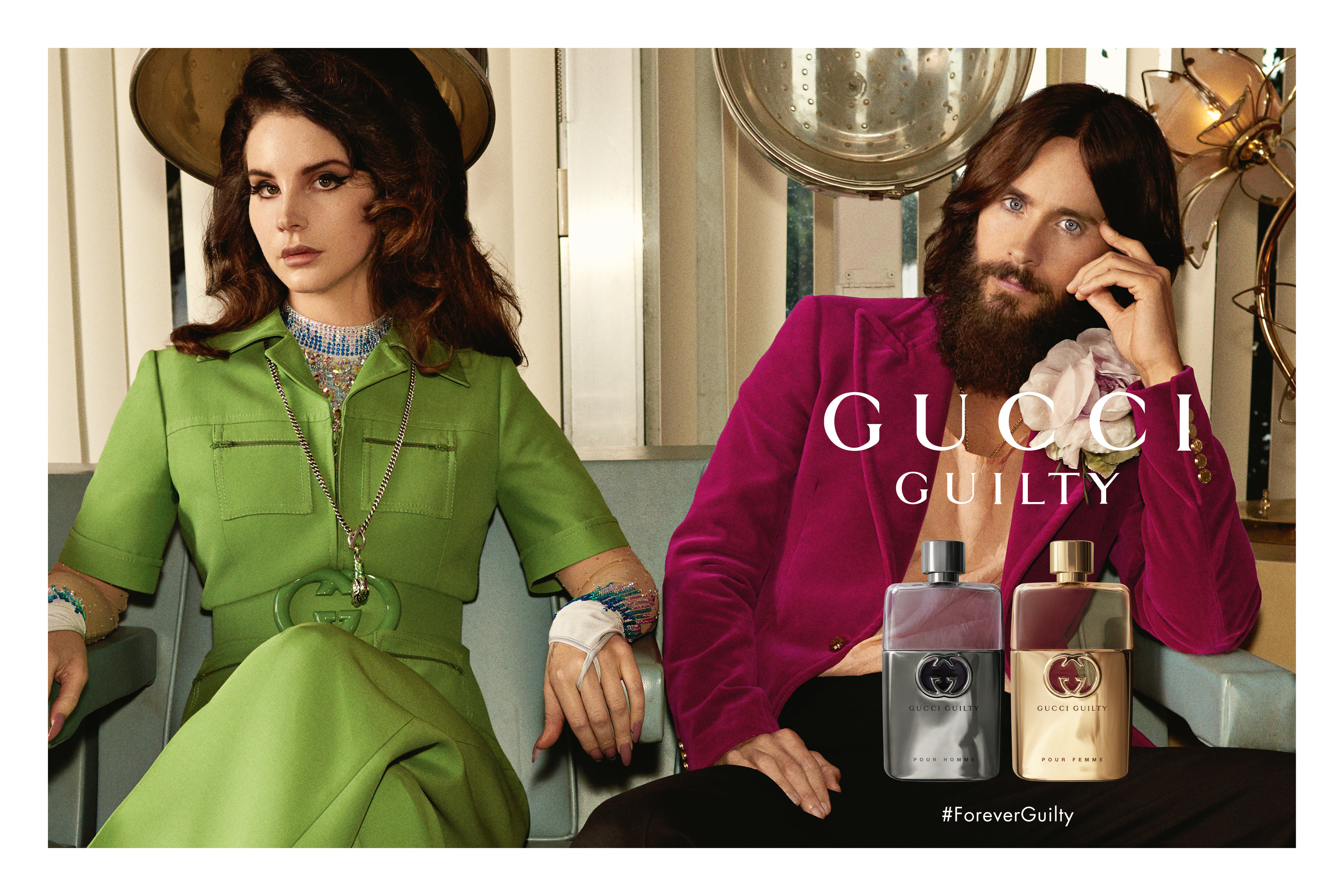 Lana Del Rey Star in Gucci Guilty 