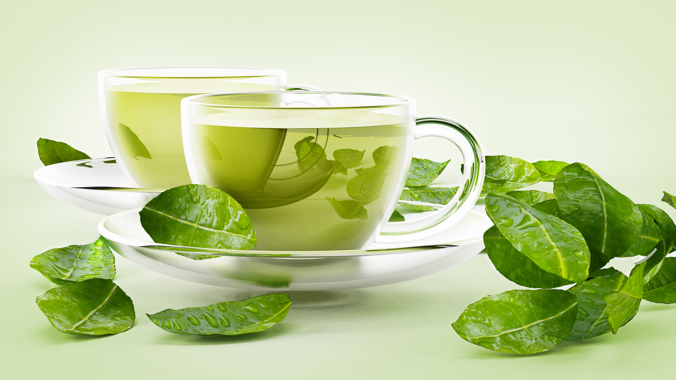 green tea cup