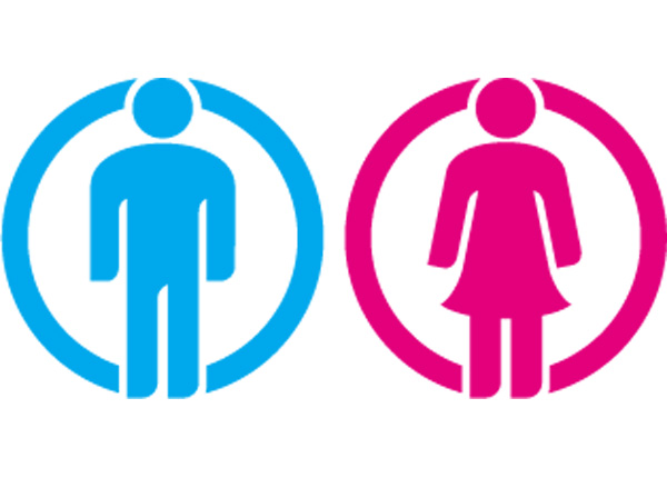icons of male and female