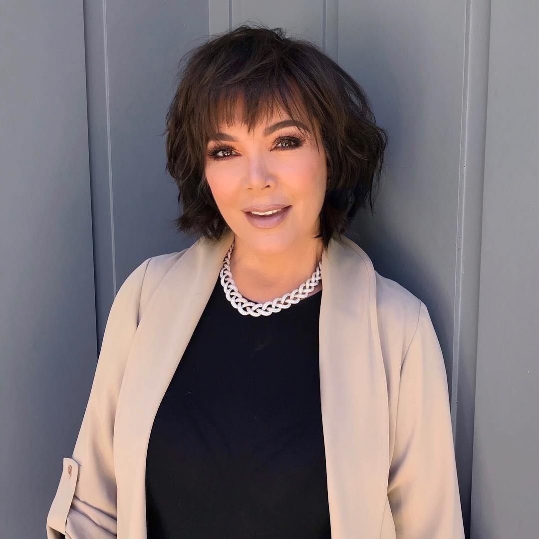Jorge Serrano On Creating Kris Jenner S Wavy Textured Bob Paper
