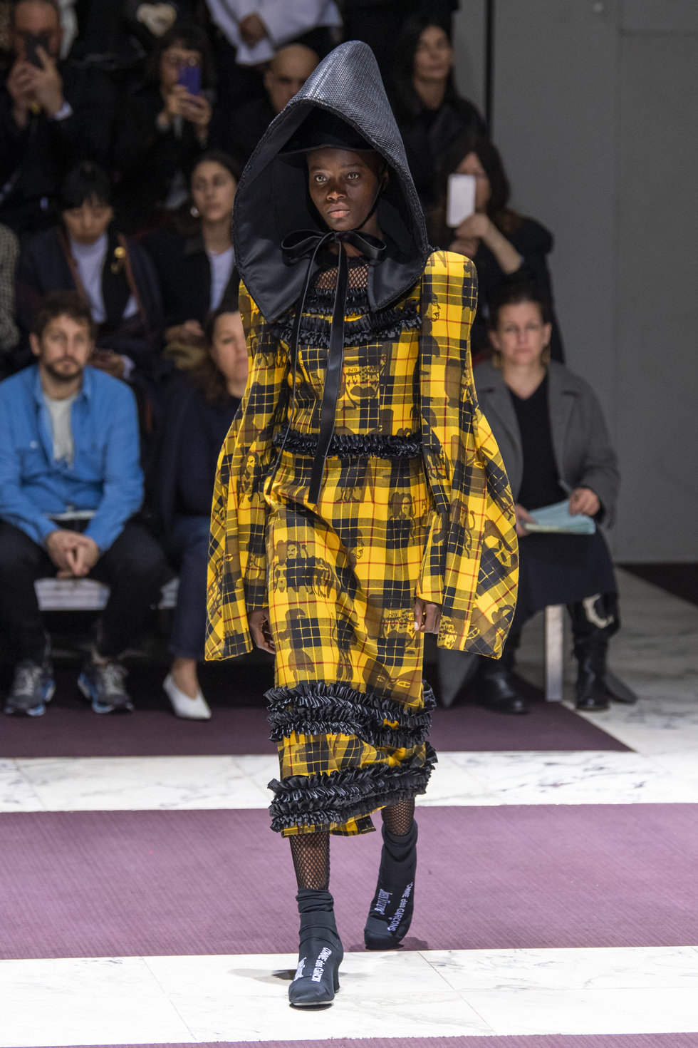 Comme des Garçons' Shadowy Armor at Paris Fashion Week - PAPER