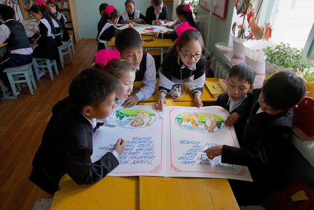 Students Working Together