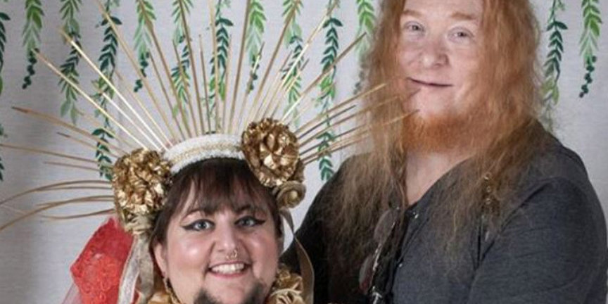 Bearded Lady Who Feared She Might Be Single Forever Ends Up Getting Married In Christian