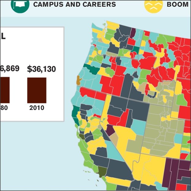 The Map That Shows You What America REALLY Looks Like - Upworthy