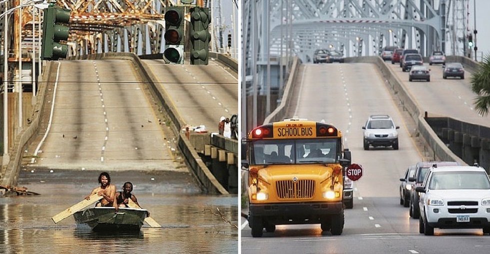 Stunning photos capture 10 years of Hurricane Katrina recovery. - Upworthy