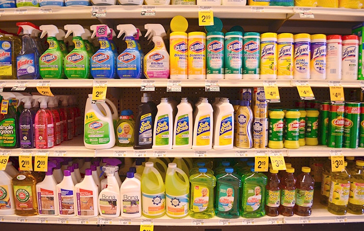 cleaning products list
