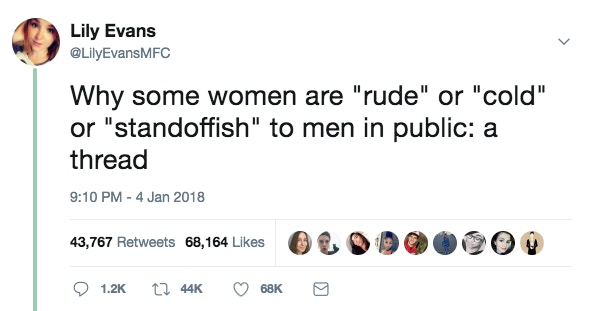 Woman S Explanation For Being Standoffish To Men In Public Brings Up An Important Point About Unwanted Attention Upworthy