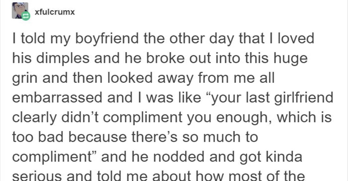 how to get your boyfriend to compliment you