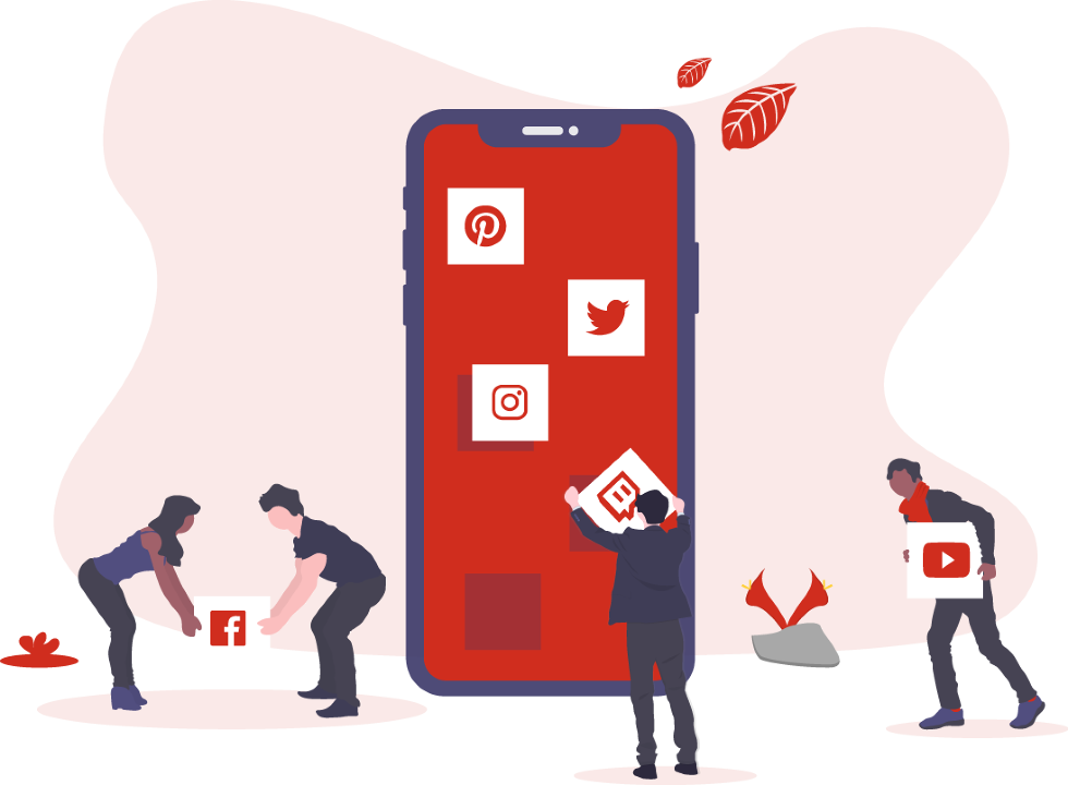 Illustration - Social Tools