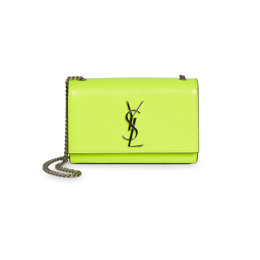 ysl neon pouch