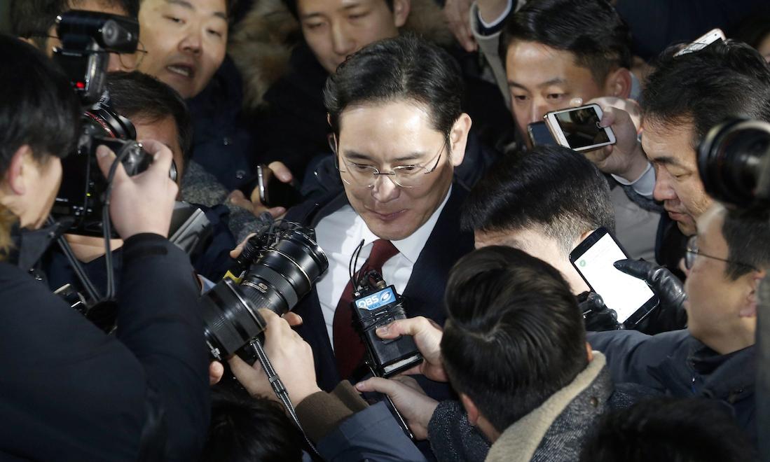samsung corruzione corea del sud