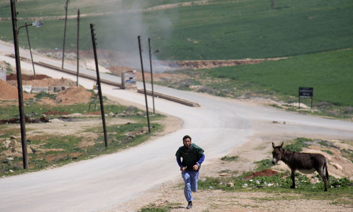 Idlib Siria attacco con gas