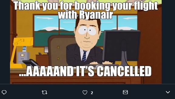 Caos Ryanair, i meme pi\u00f9 divertenti