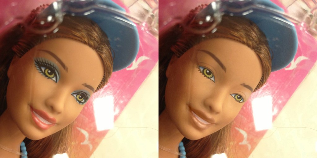 barbie doll princess makeup