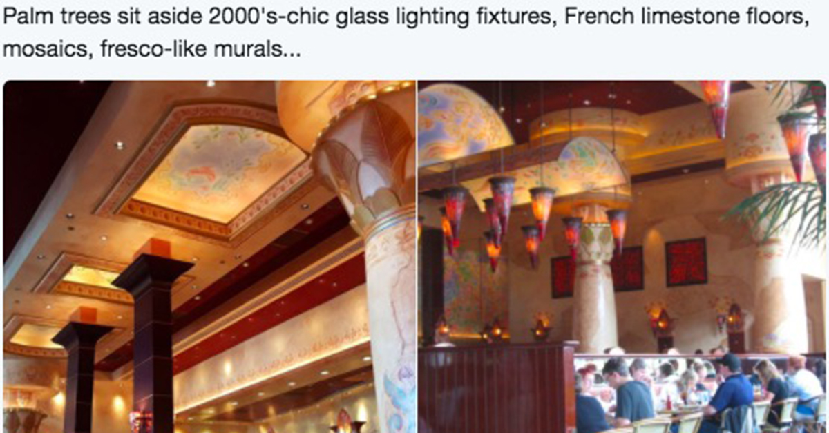 One Man S Tour Of Cheesecake Factory S Postmodern Design