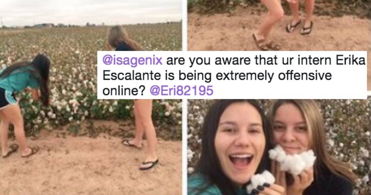 Girl S Insanely Racist Cotton Picking Tweet Goes Viral She Can