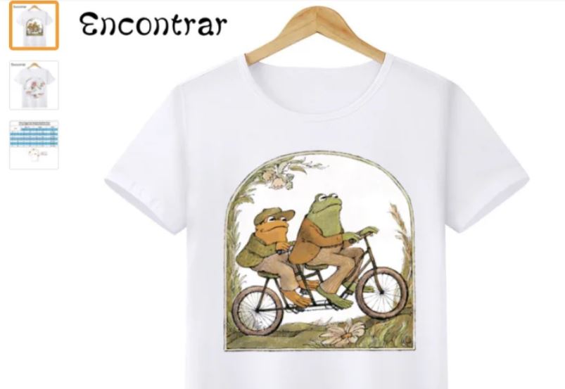 frog and toad shirt