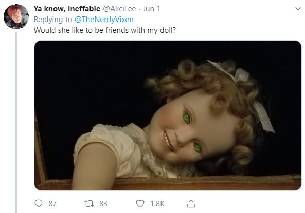 abigail the creepy doll