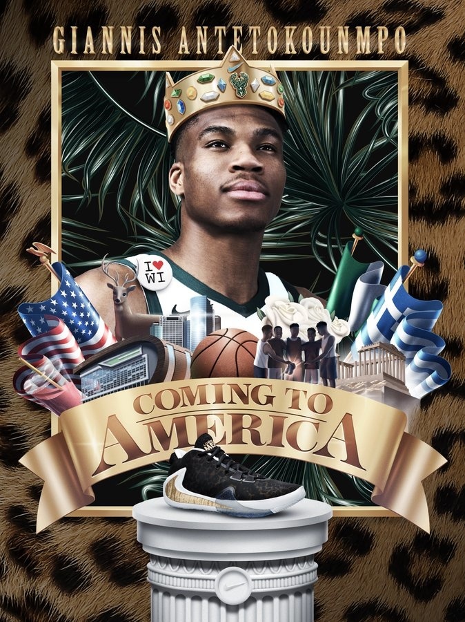 coming to america giannis