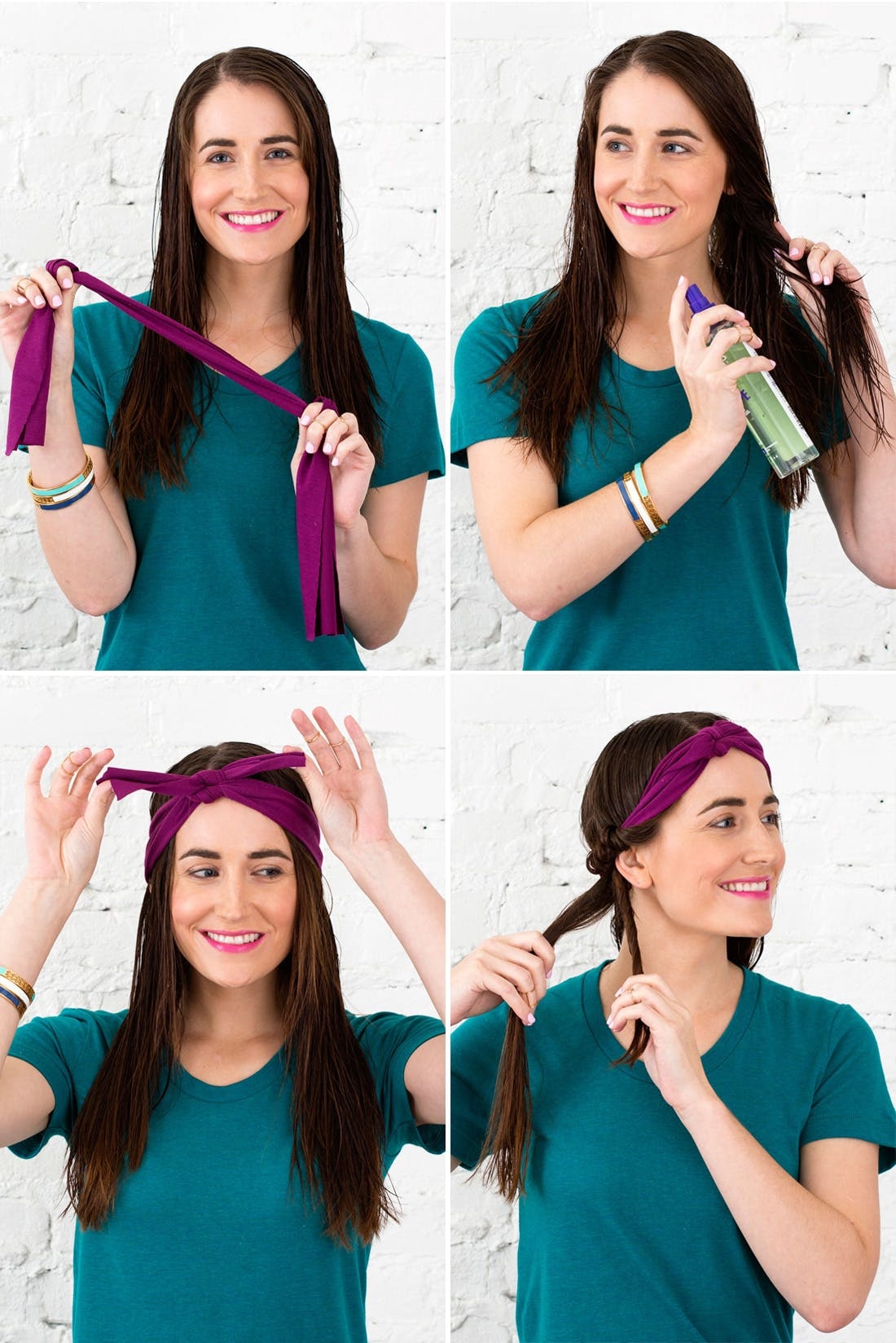 3 No-Heat Ways to Style Wet Hair in the Summertime - Brit + Co
