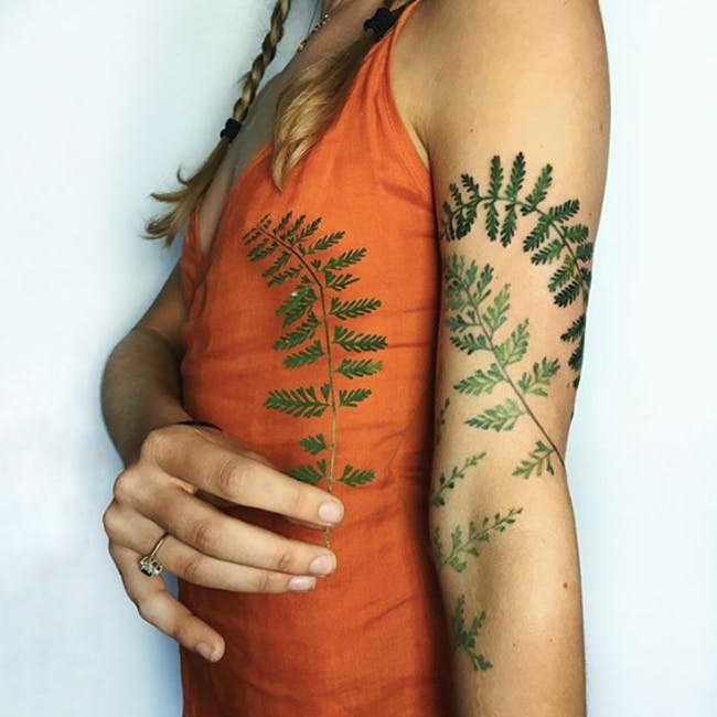 15 Awesome Fern Tattoos Design Press